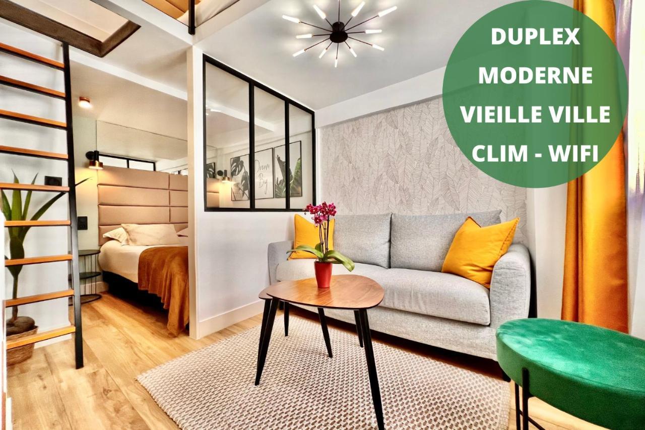 DUPLEX LE GESÙ - HEART OF OLD TOWN - MODERN - WiFi - CLIM Appartamento Nizza Esterno foto